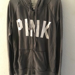 Pink by Victoria’s Secret zip up jacket